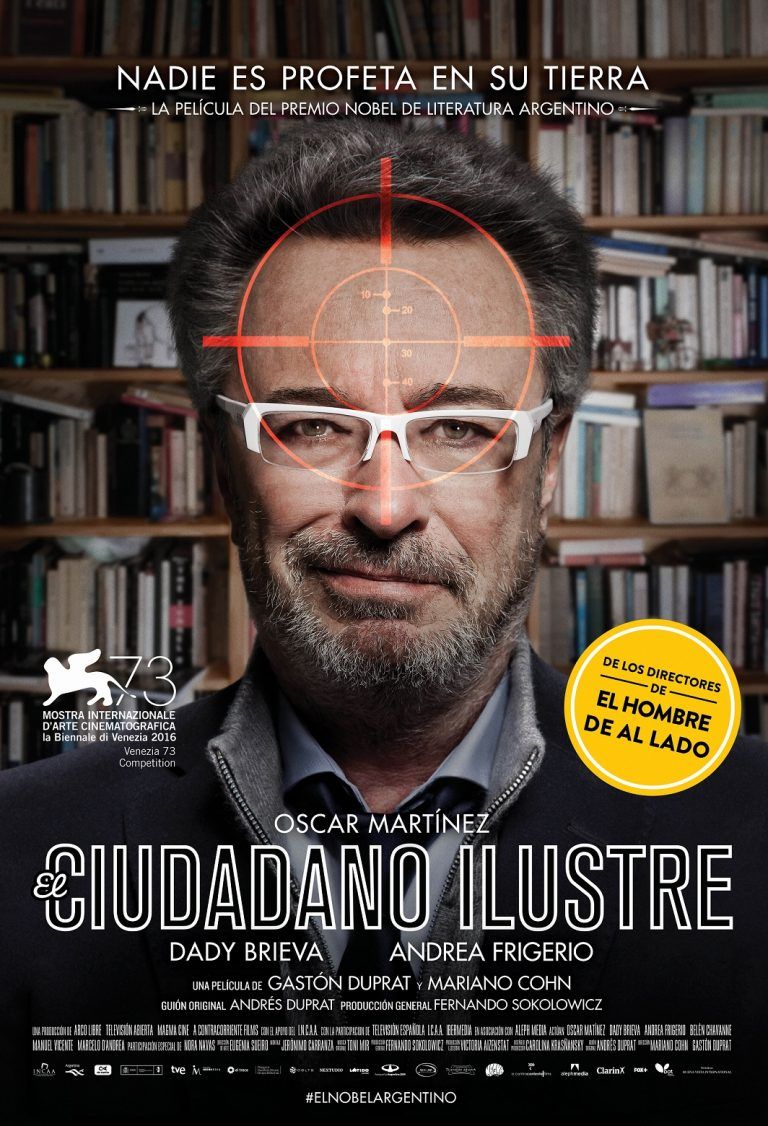 El Ciudadano Ilustre es una película argentina dirigida por Gastón Duprat y Mariano Cohn