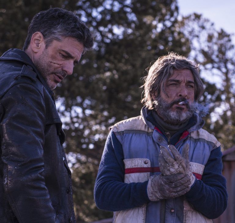 Ricardo Darín y Leo Sbaraglia en la película argentina Nieve Negra