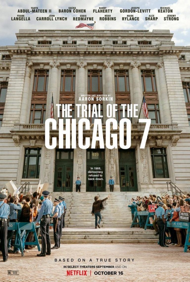 el juicio de los 7 de chicago netflix critica pelicula