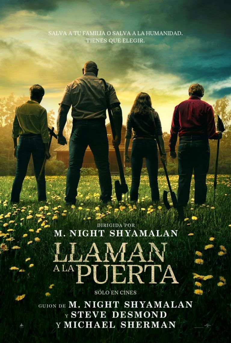 poster de la pelicula llaman a la puerta