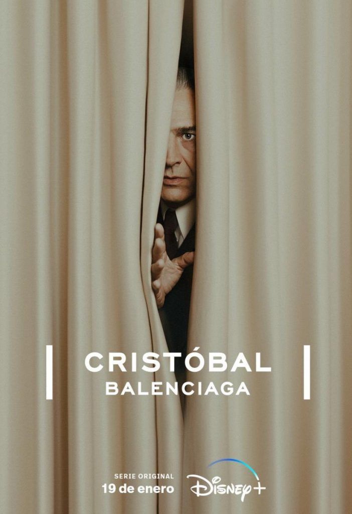 poster de cristobal balenciaga, una de las mejores series de star plus