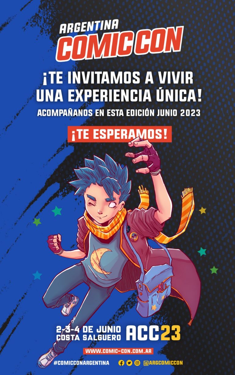 poster de comic con argentina 2023