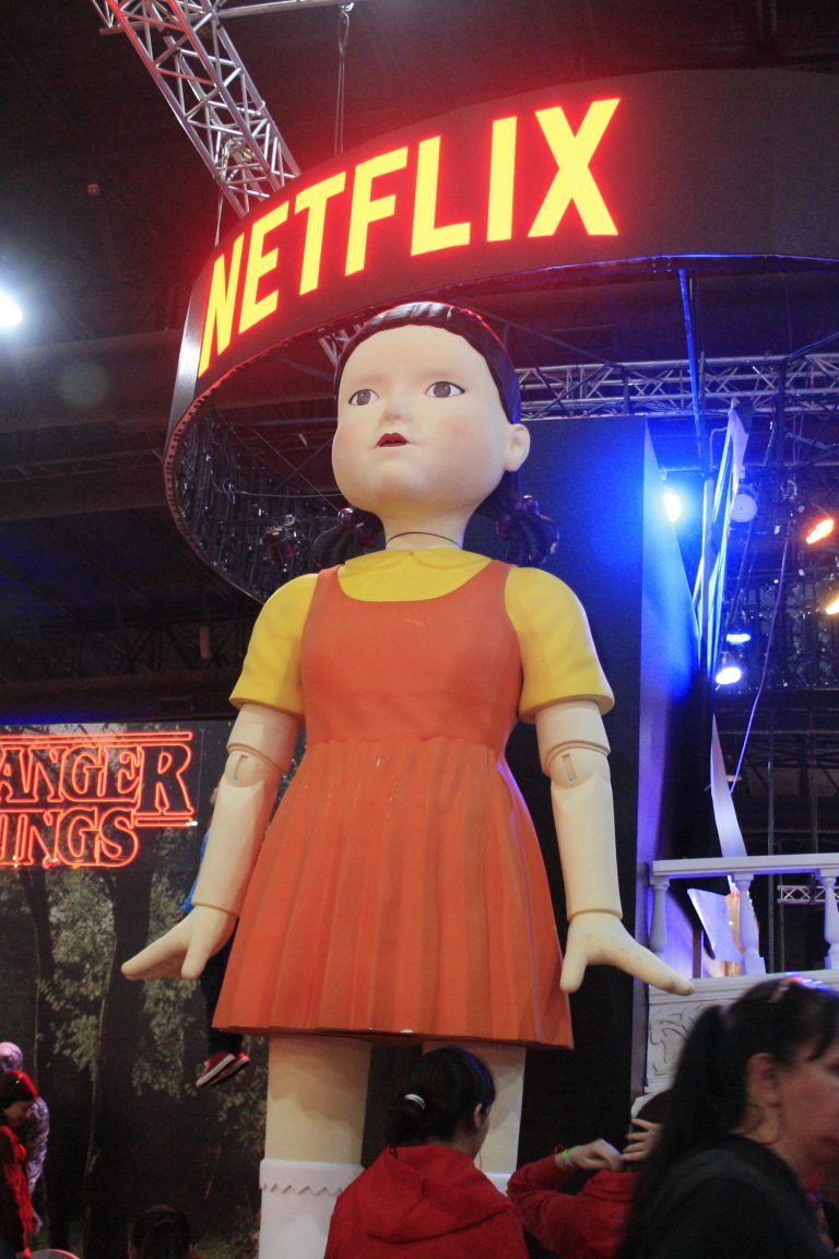 stand de netflix en argentina comic con diciembre 2023 / Crédito Estefanía Figueroa