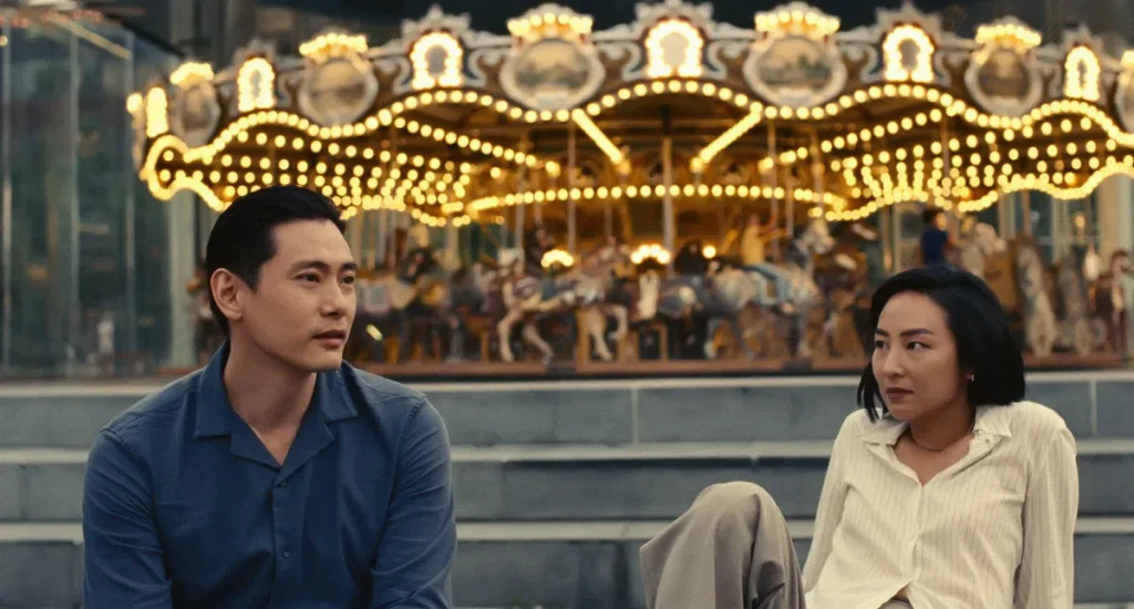escena de la pelicula past lives