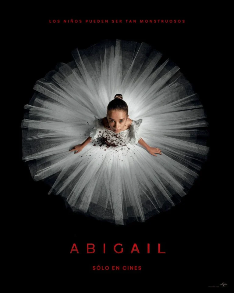 poster de la pelicula de terror abigail