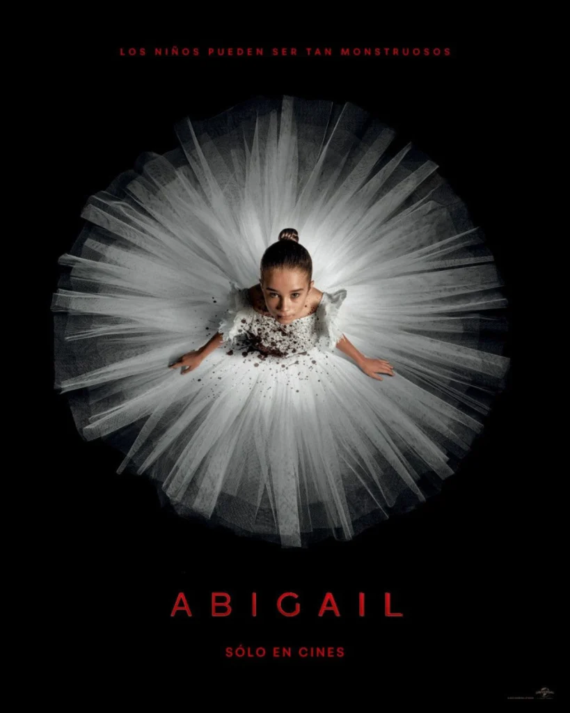 poster de la pelicula de terror abigail