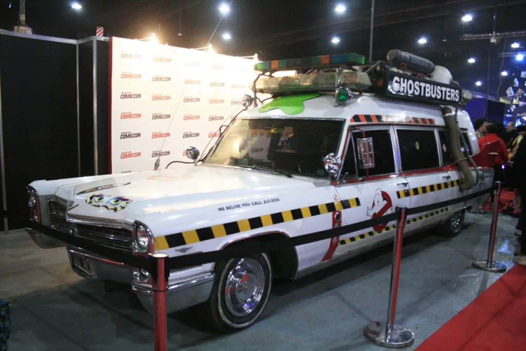 camión de cazafantasmas en argentina comic con mayo 2024