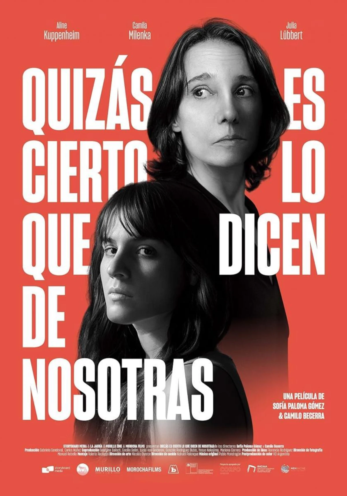 poster de la pelicula chilena quizas es cierto lo que dicen de nosotras
