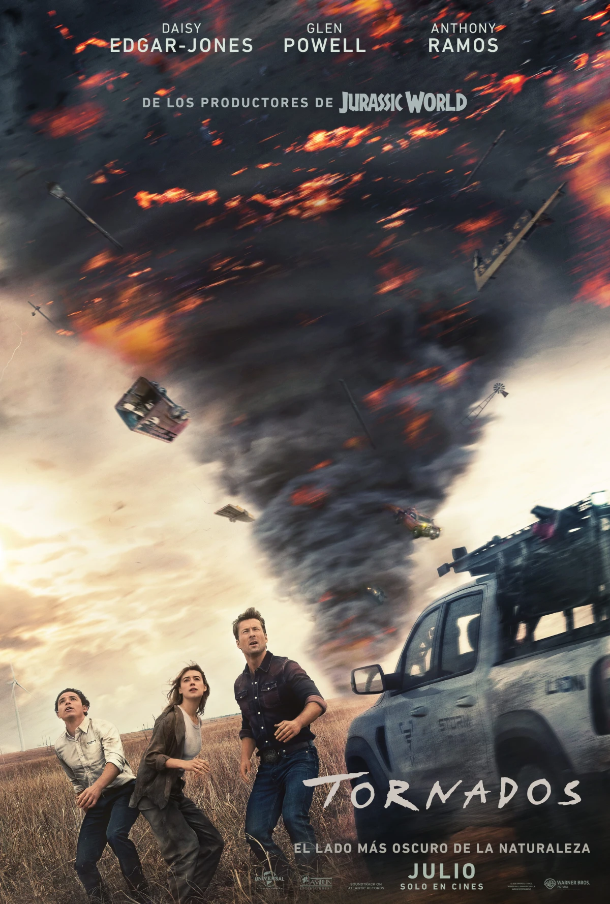 poster de la pelicula tornados
