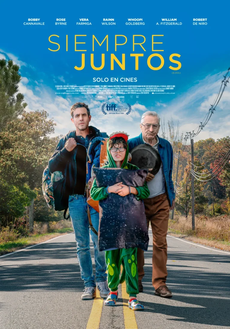 poster de la película siempre juntos, sobre un padre y su hijo con autismo, protagonizada por Bobby Cannavale y Robert de Niro