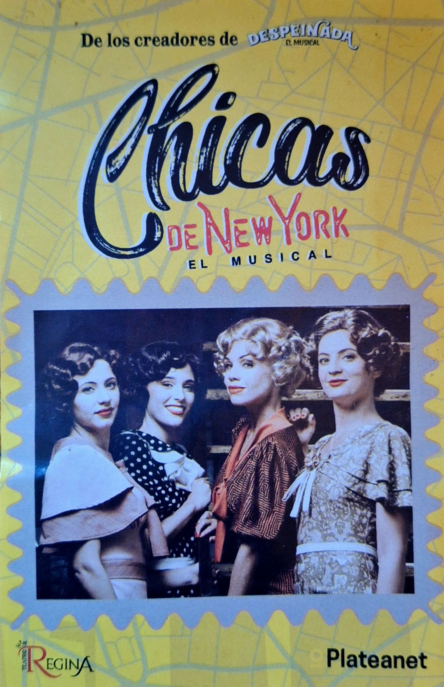 chicas de new york en el teatro regina