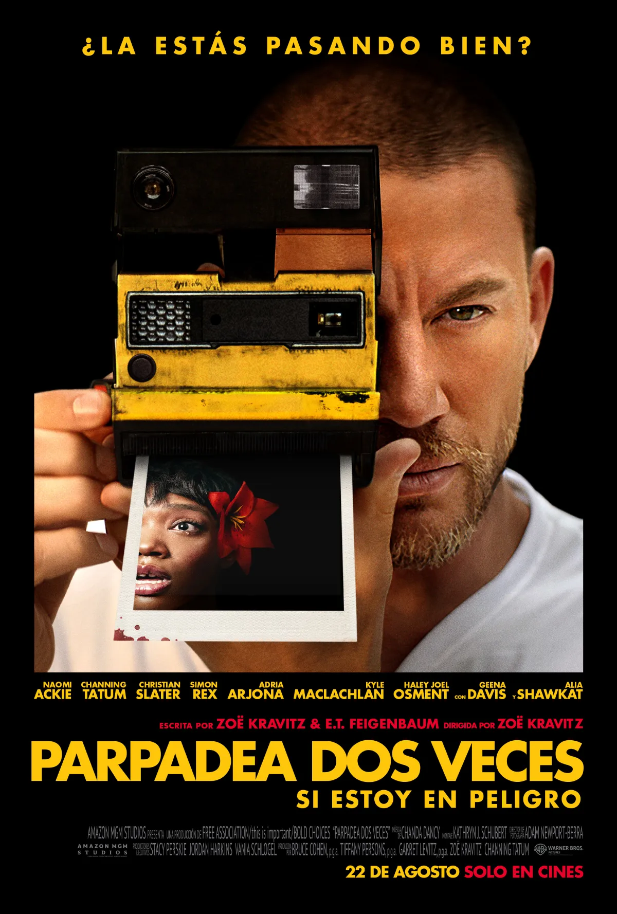 poster parpadea dos veces