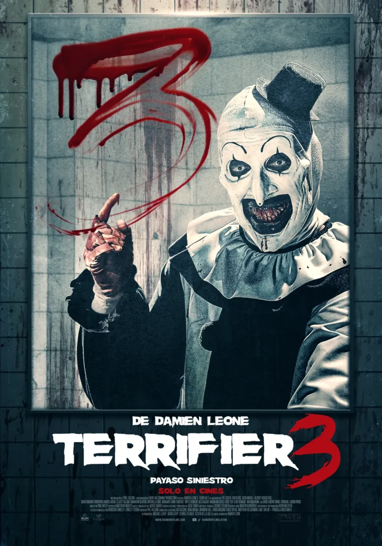 poster de la película terrifier 3: payaso siniestro