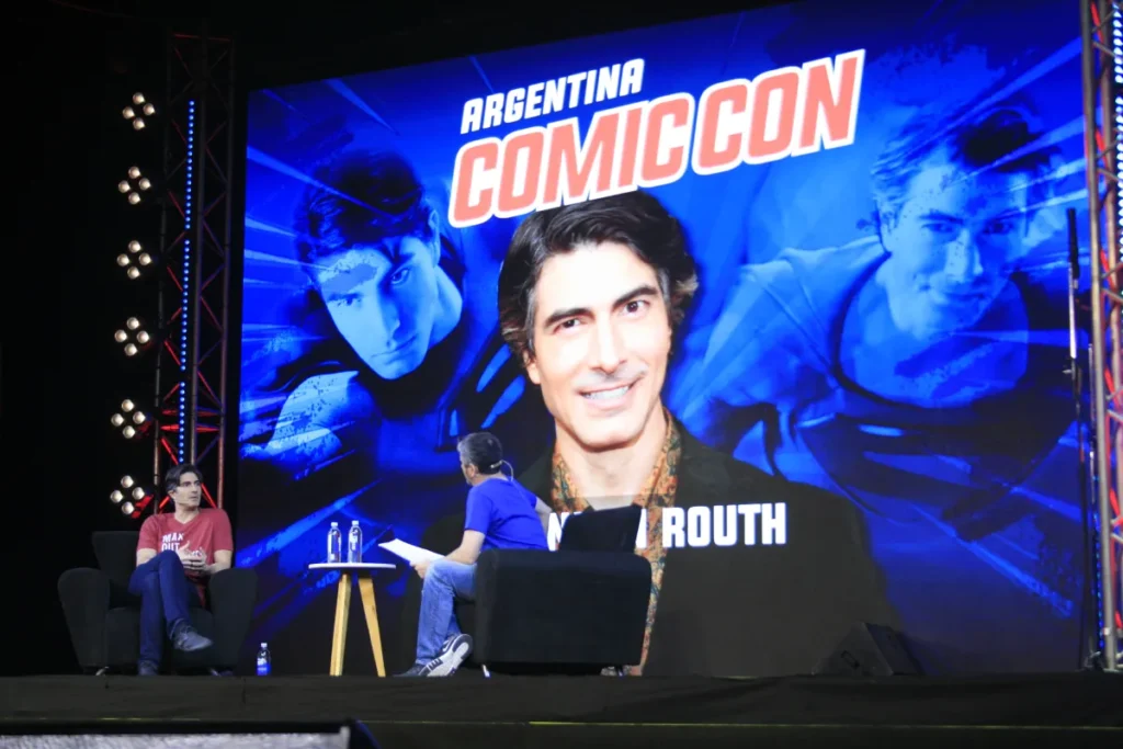 brandon rough (superman) en argentina comiccon 2024