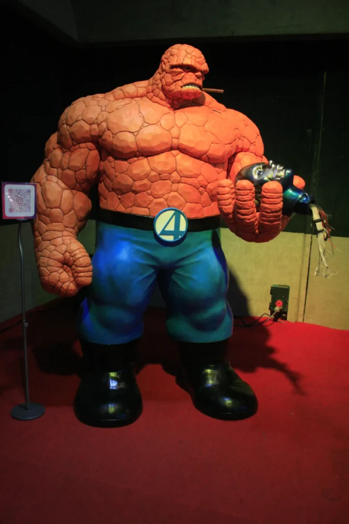 personaje de los 4 fantasticos en argentina comiccon 2024