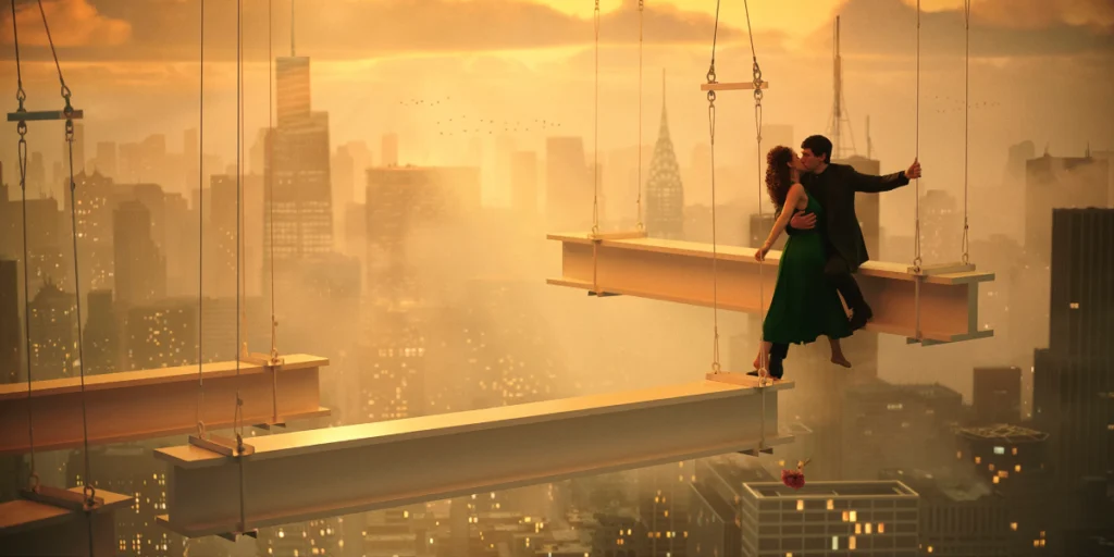 escena de la película megalopolis