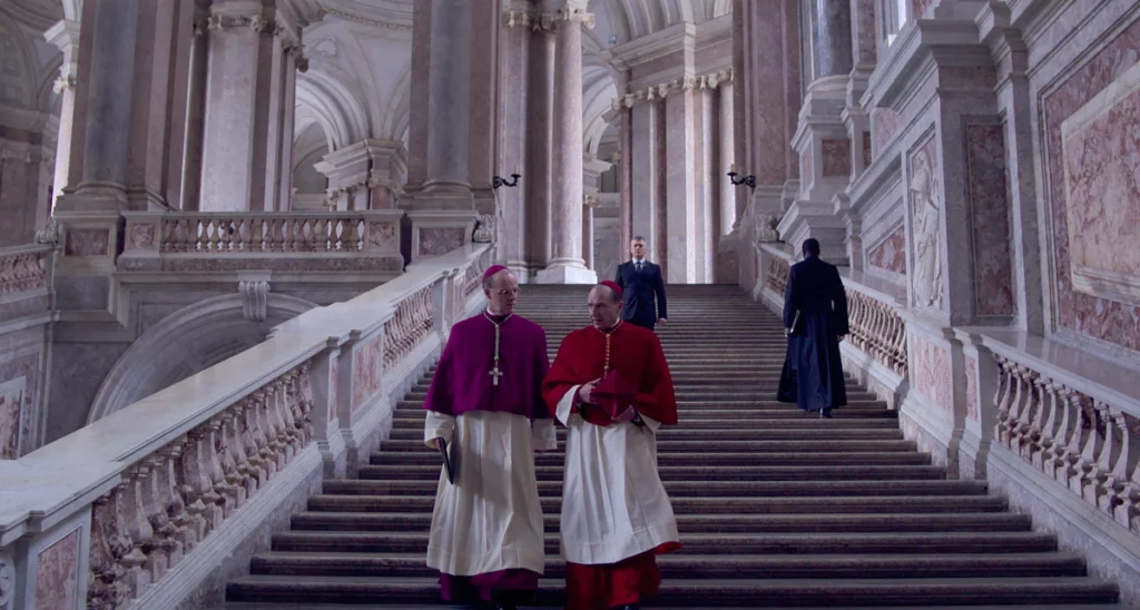 una escena de la pelicula conclave