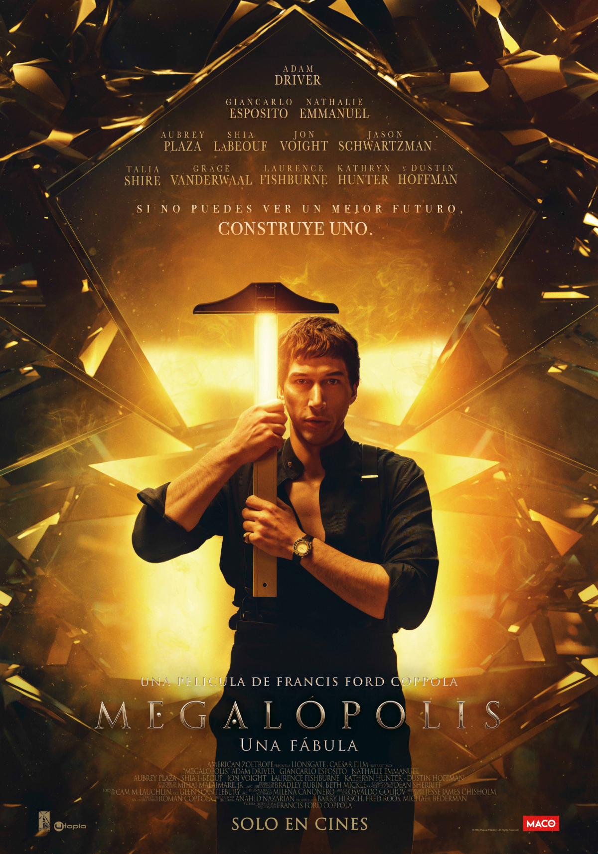 poster de la película megalopolis
