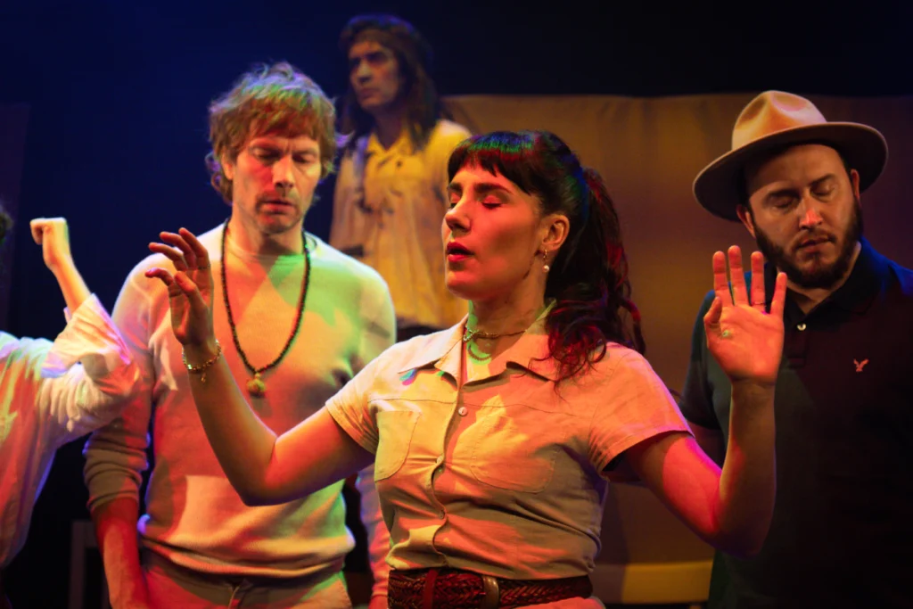 escena de la obra de teatro imagen velada
