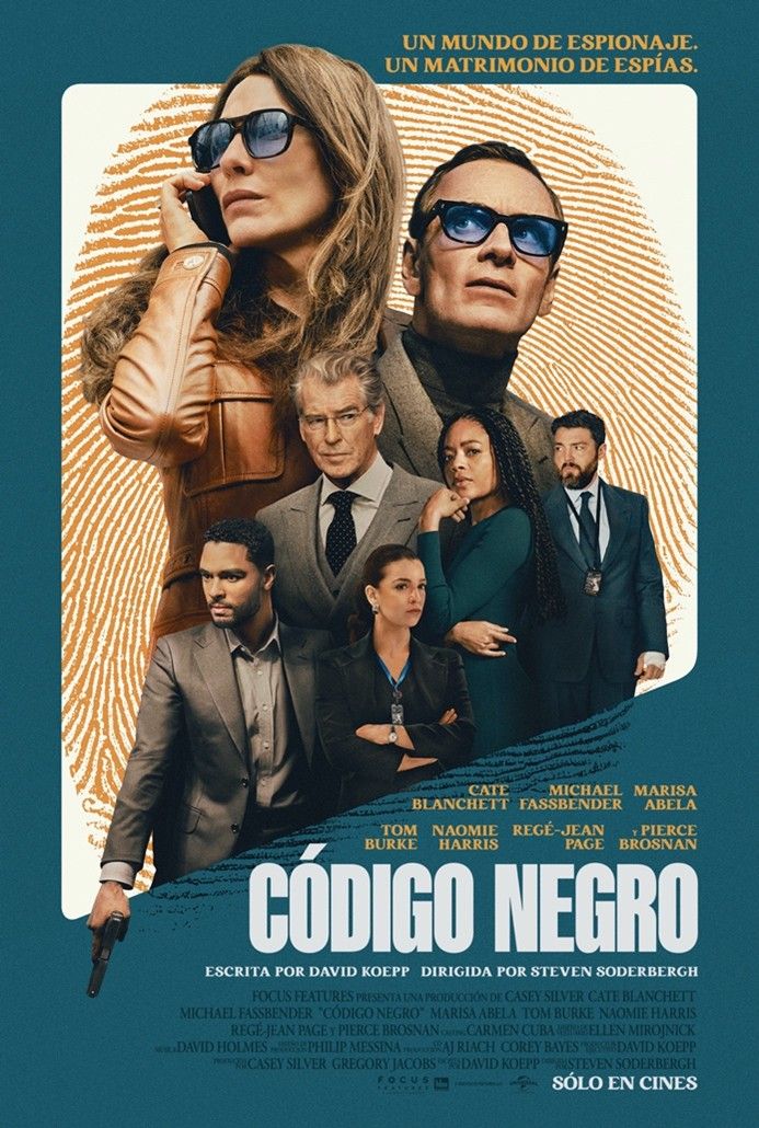 poster de la pelicula codigo negro de steven soderberg