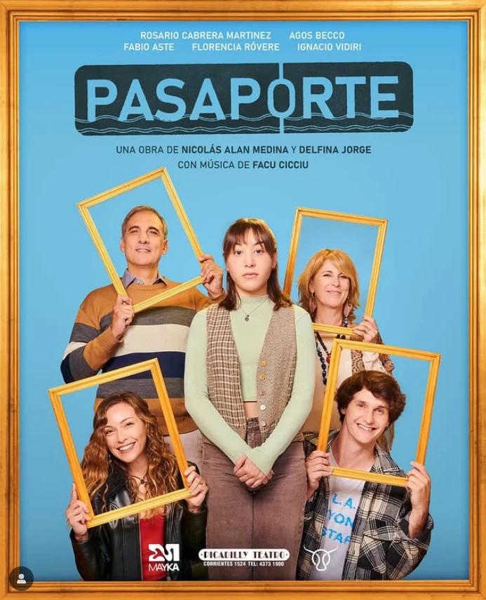 poster de la obra pasaporte musical