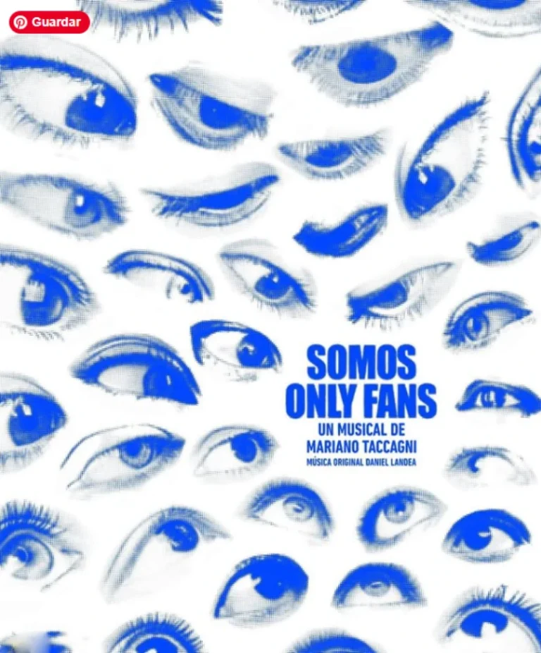 poster de la obra musical somos only fans