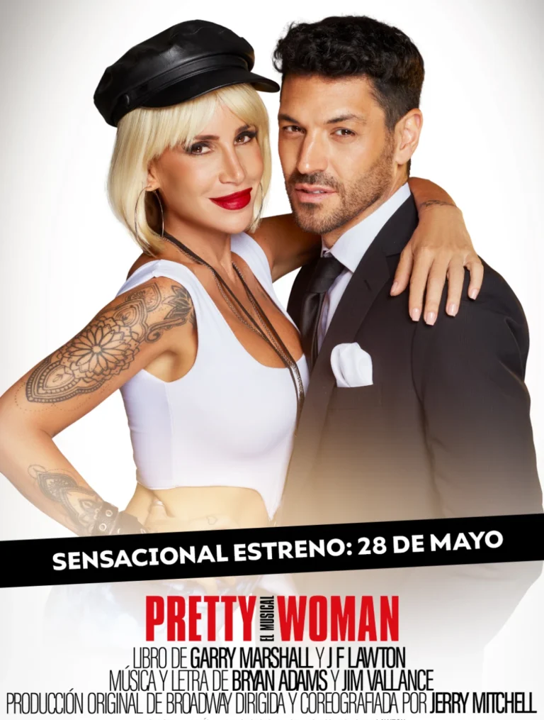 poster de pretty woman, el musical con florencia peña
