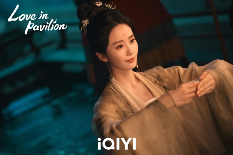 escena de love in pavilion de la plataforma china iqiyi