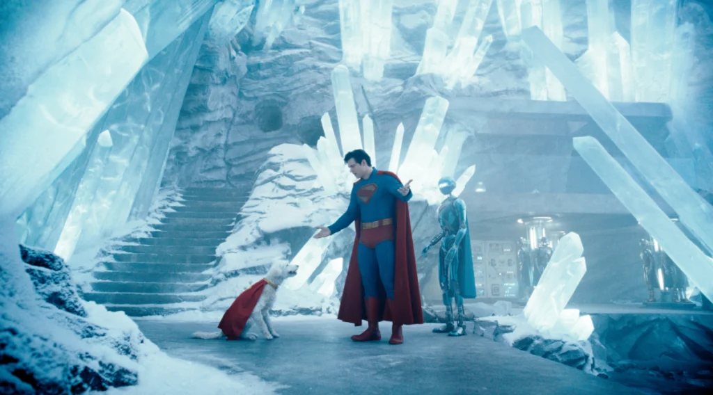 escena de superman