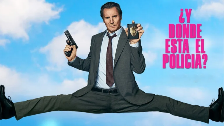 poster de y donde esta el policia con liam neeson