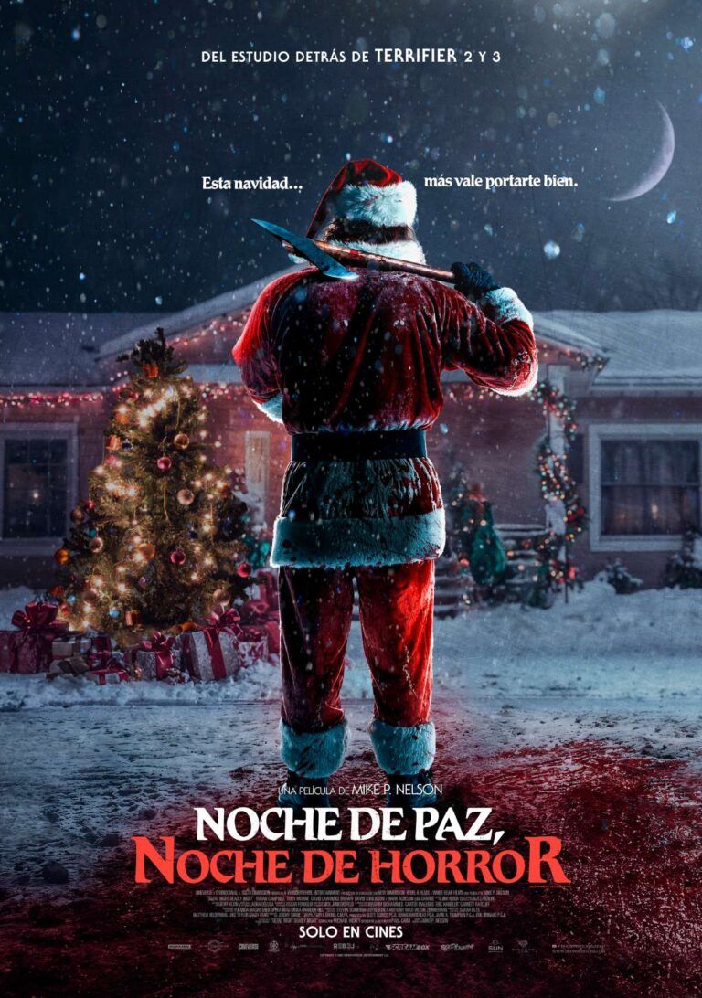 poster de la película noche de paz noche de horror
