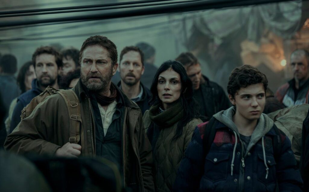 escena de la película El día del fin del mundo: Migración