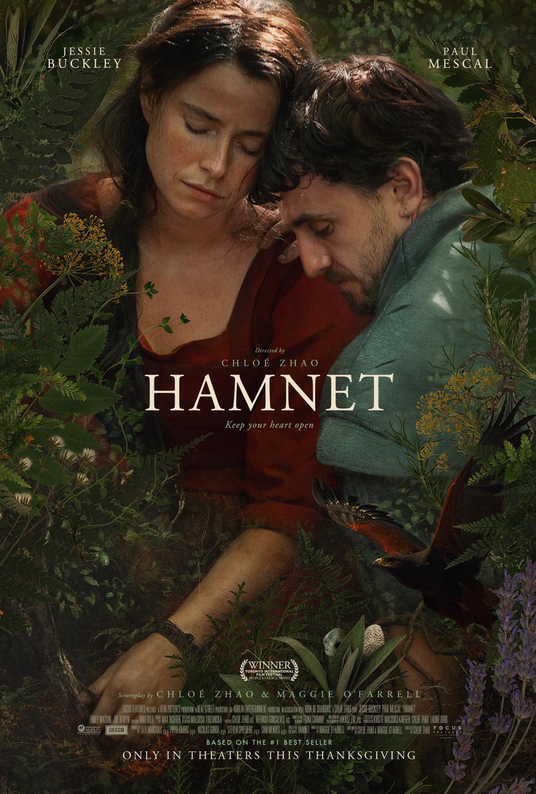 poster de la pelicula hamnet