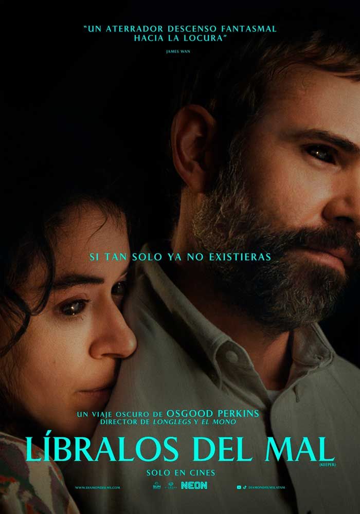 poster de la película de terror libralos del mal