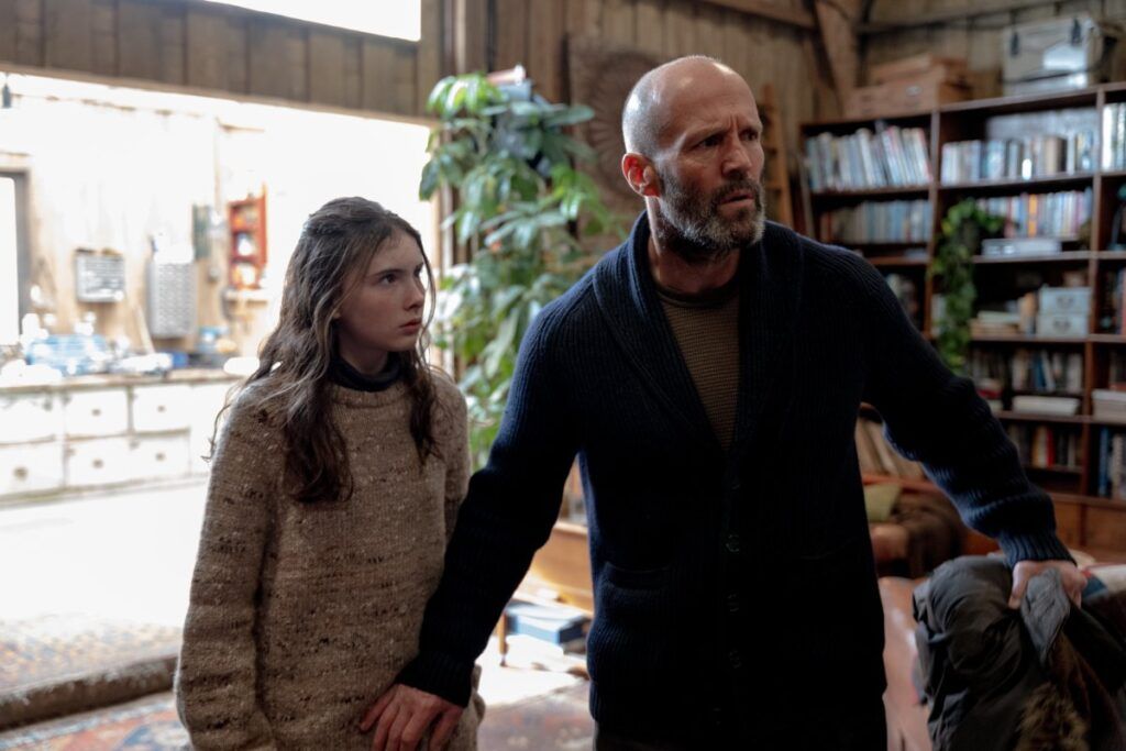 Jason Statham en una escena de la película El guardian ultimo refugio pelicula