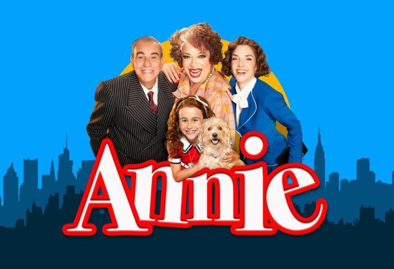 poster de la obra de teatro Annie en Buenos Aires