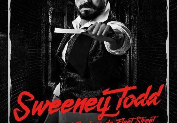 poster de la obra musical sweeney todd argentina con Emmanuel Degracia