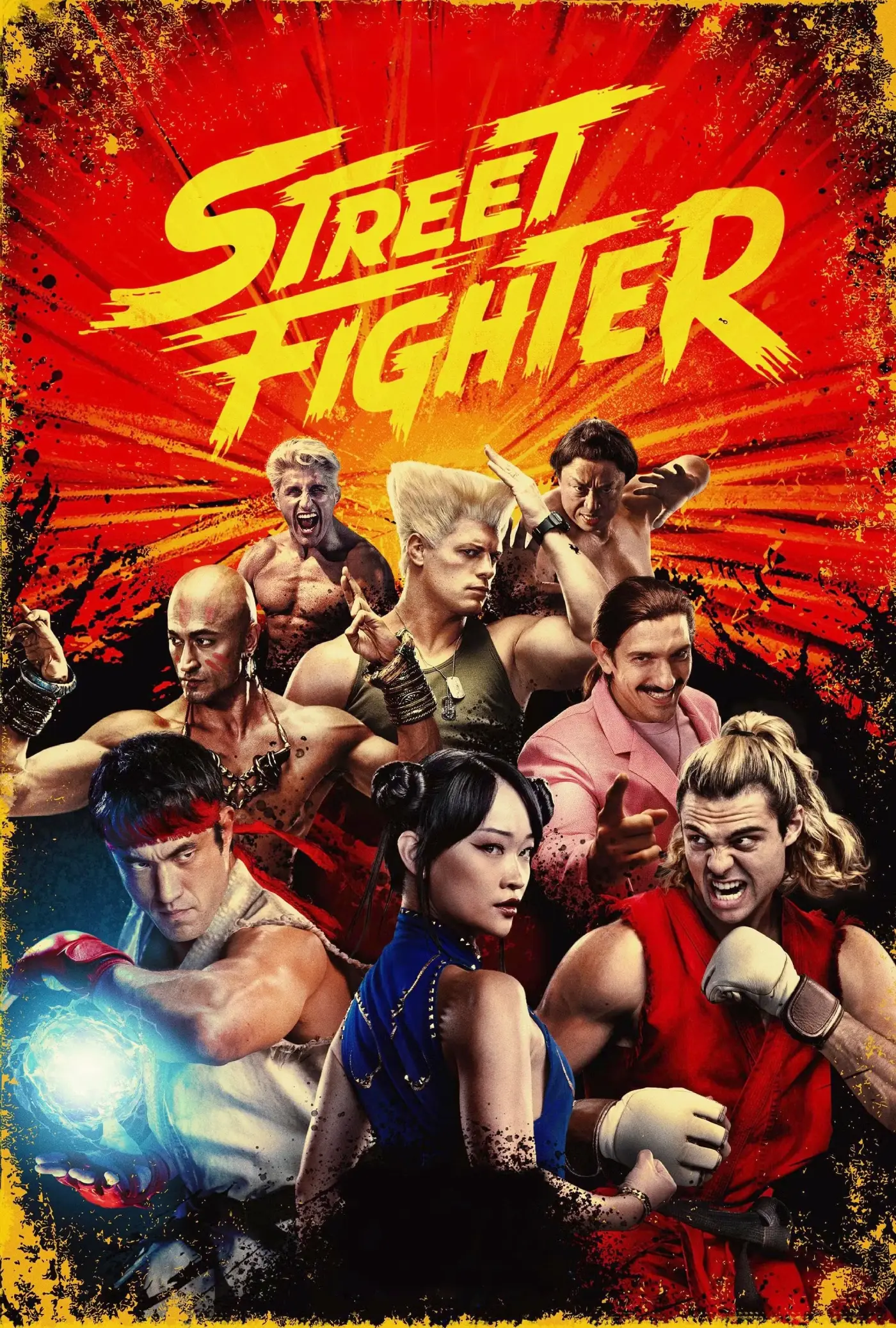 poster de la película de Street Fighter