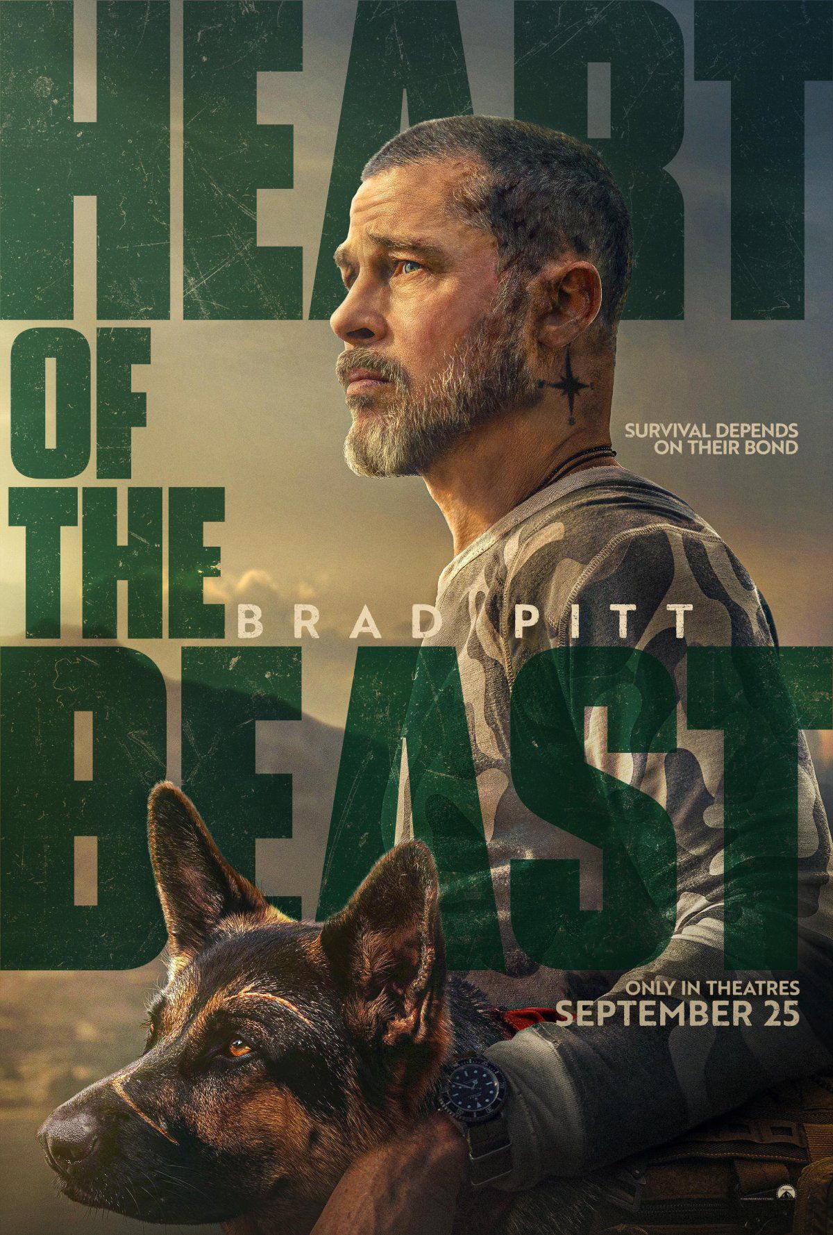 poster de la película el corazón de la bestia