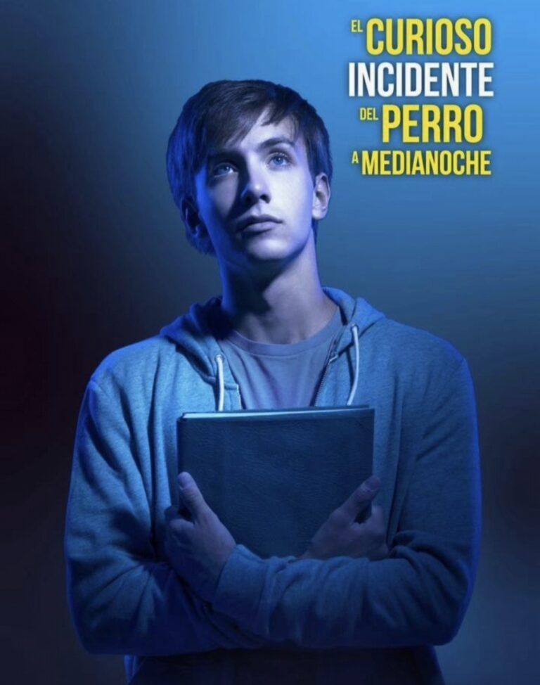 poster de la obra el curioso incidente del perro a medianoche