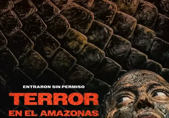 poster de la pelicula terror en el amazonas