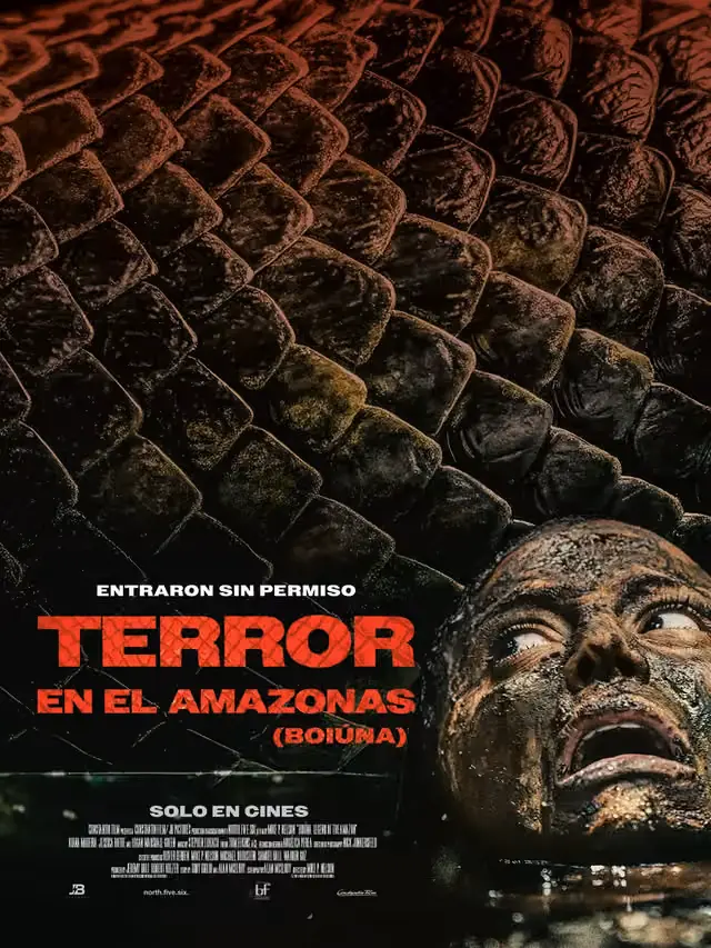 poster de la pelicula terror en el amazonas
